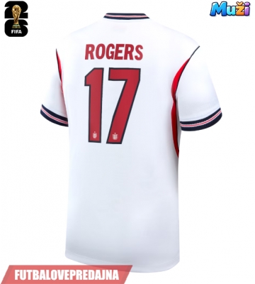 Lacne Muži Futbalové dres Anglicko Morgan Rogers #17 MS 2026 Krátky Rukáv - Domáci